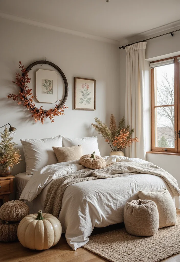 10 ACNH Bedroom Ideas for Cute Cozy Island Style - 10. Embrace Change with Seasonal Decor