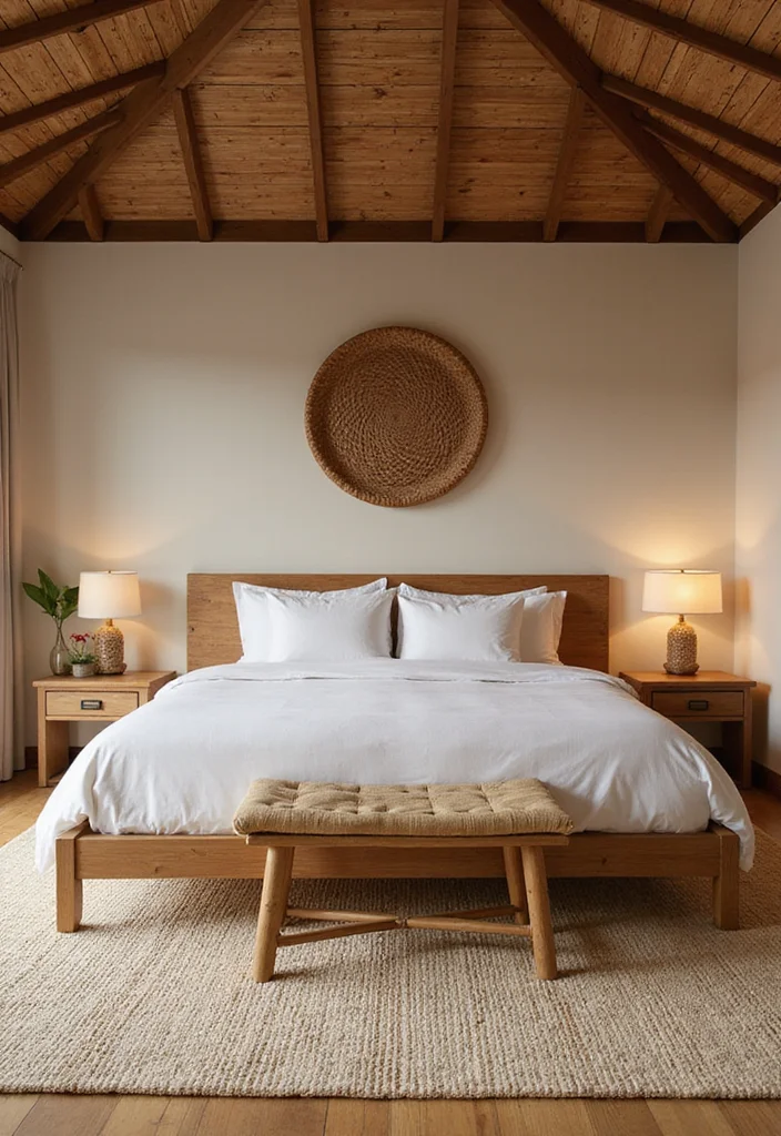 10 ACNH Bedroom Ideas for Cute Cozy Island Style - 2. Natural Materials