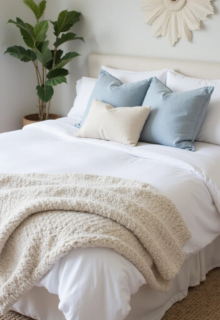 10 ACNH Bedroom Ideas for Cute Cozy Island Style - 6. Light Fabrics