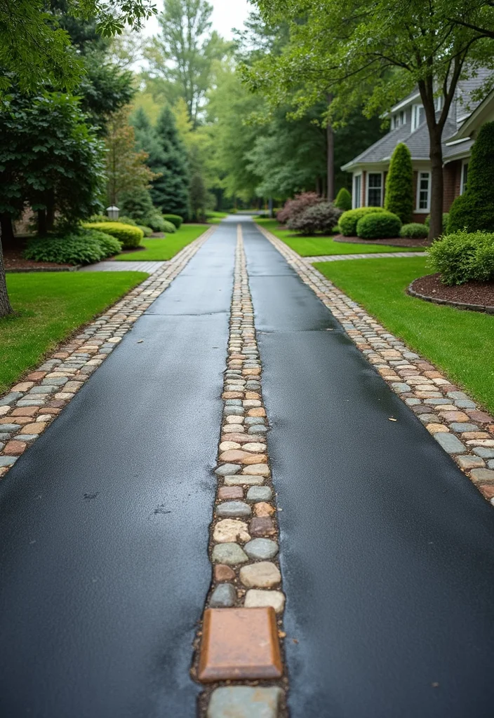 10 Asphalt Backyard Ideas for Clean Low Maintenance Spaces - 3. Functional Driveways