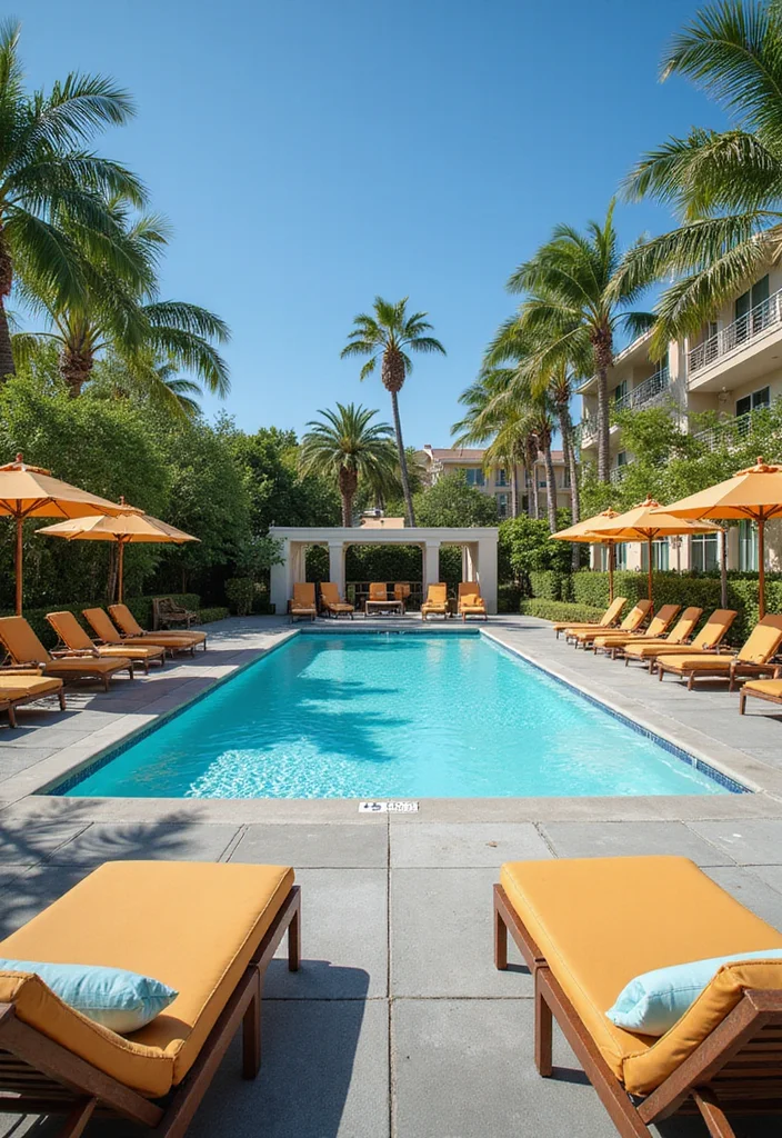 10 Asphalt Backyard Ideas for Clean Low Maintenance Spaces - 8. Asphalt Pool Surrounds