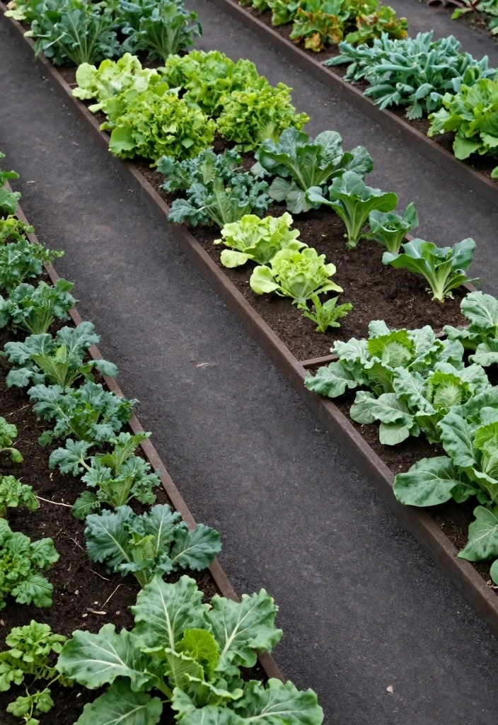 10 Asphalt Backyard Ideas for Clean Low Maintenance Spaces - 9. Asphalt Vegetable Gardens