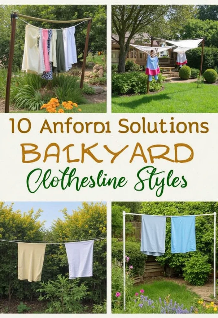 10 Backyard Clothesline Ideas for Simple Outdoor Utility - Conclusion