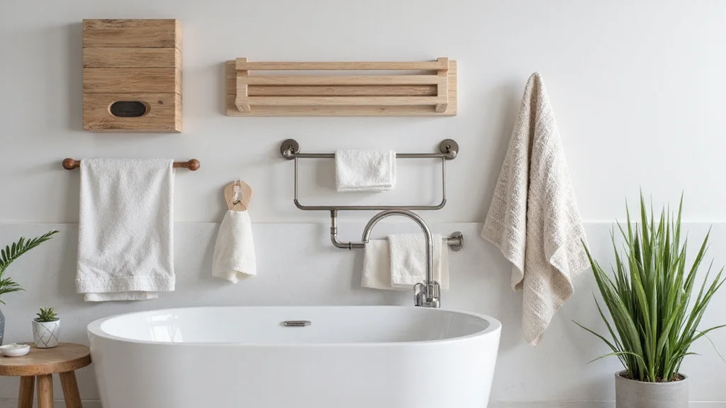 10 Bathroom Hand Towel Holder Ideas for Practical Placement