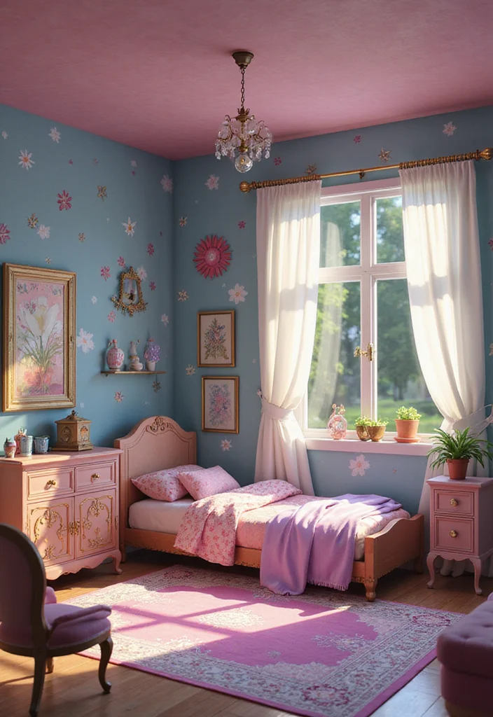 10 Sims 4 Bedroom Ideas for Trendy Creative Aesthetics - 10. Whimsical Fantasy
