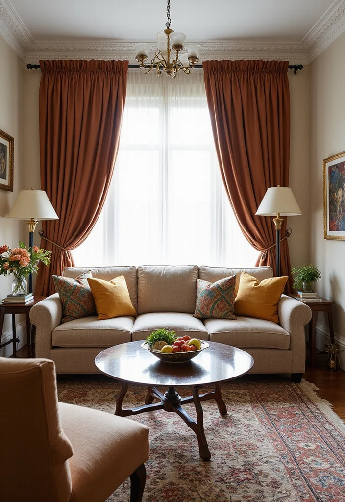 10 Small Formal Living Room Ideas for Polished Compact Spaces 56 10 Small Formal Living Room Ideas for Polished Compact Spaces - 6. Chic Textiles