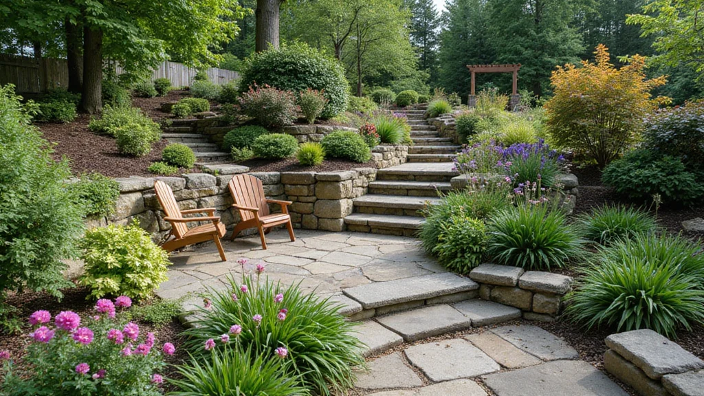 10 Steep Slope Backyard Ideas for Functional Terraced Design
