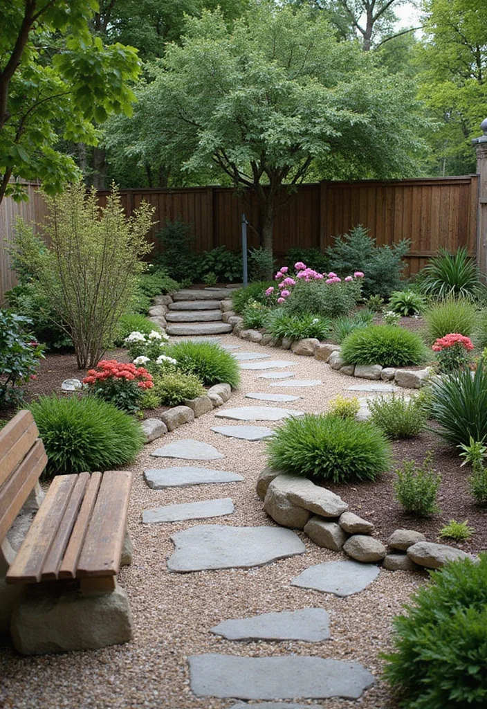12 Backyard Color Ideas for Fresh Vibrant Curb Appeal - 12. Layered Textures with Color