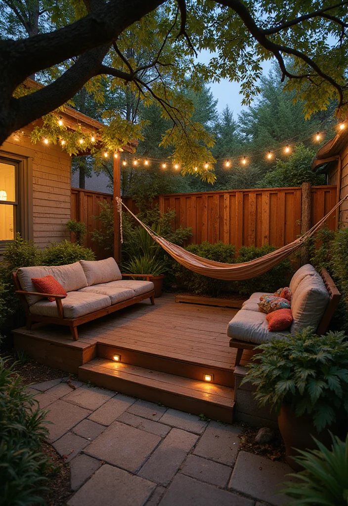 12 Backyard Multi Level Deck Ideas for Dynamic Outdoor Zones - 1. Cozy Corner Retreat