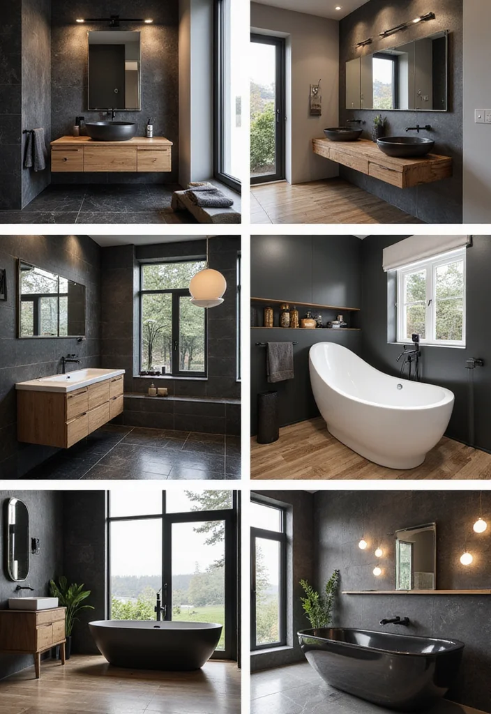 12 Black and Wood Bathroom Ideas for Warm Modern Balance 133 12 Black and Wood Bathroom Ideas for Warm Modern Balance - Conclusion