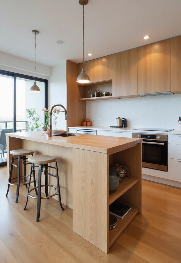 12 Condo Kitchen Ideas for Smart Compact Living 1 12 Condo Kitchen Ideas for Smart Compact Living - 1. Multi-Functional Island