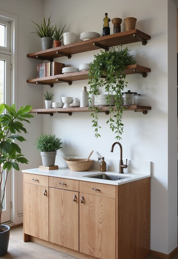 12 Condo Kitchen Ideas for Smart Compact Living 67 12 Condo Kitchen Ideas for Smart Compact Living - 7. Open Shelving