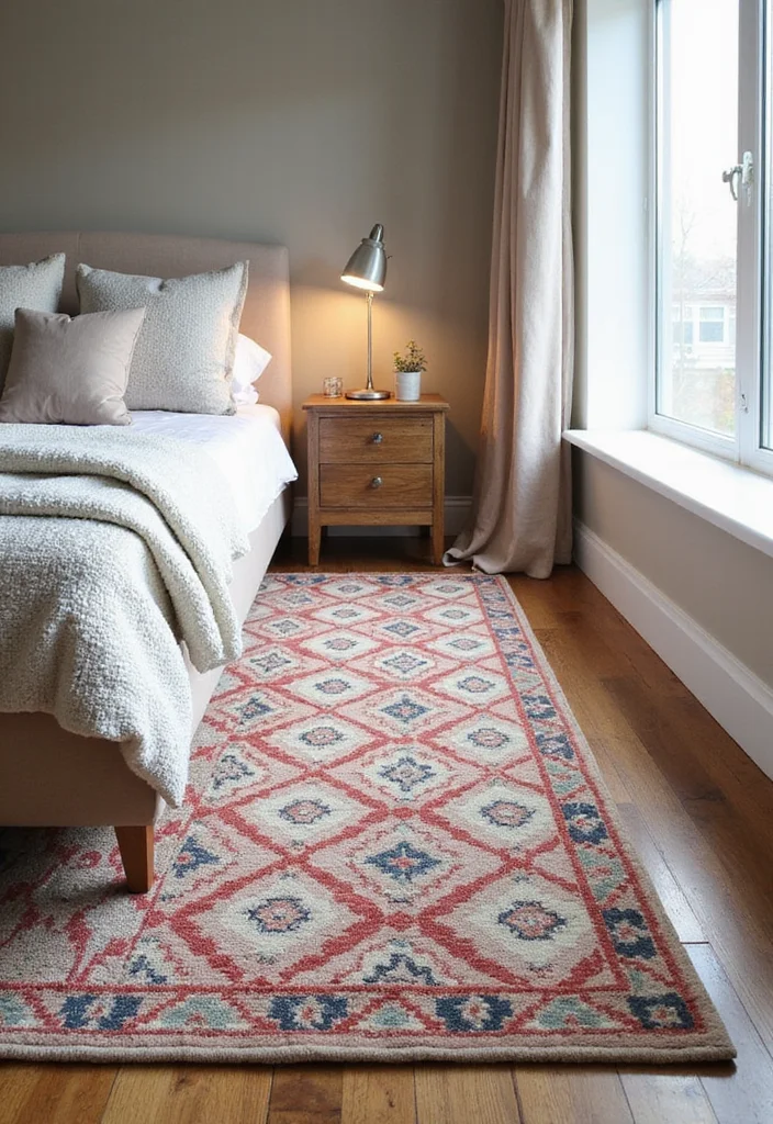 12 Glam Bedroom Ideas for Chic Luxurious Spaces 100 12 Glam Bedroom Ideas for Chic Luxurious Spaces - 10. Layered Rugs