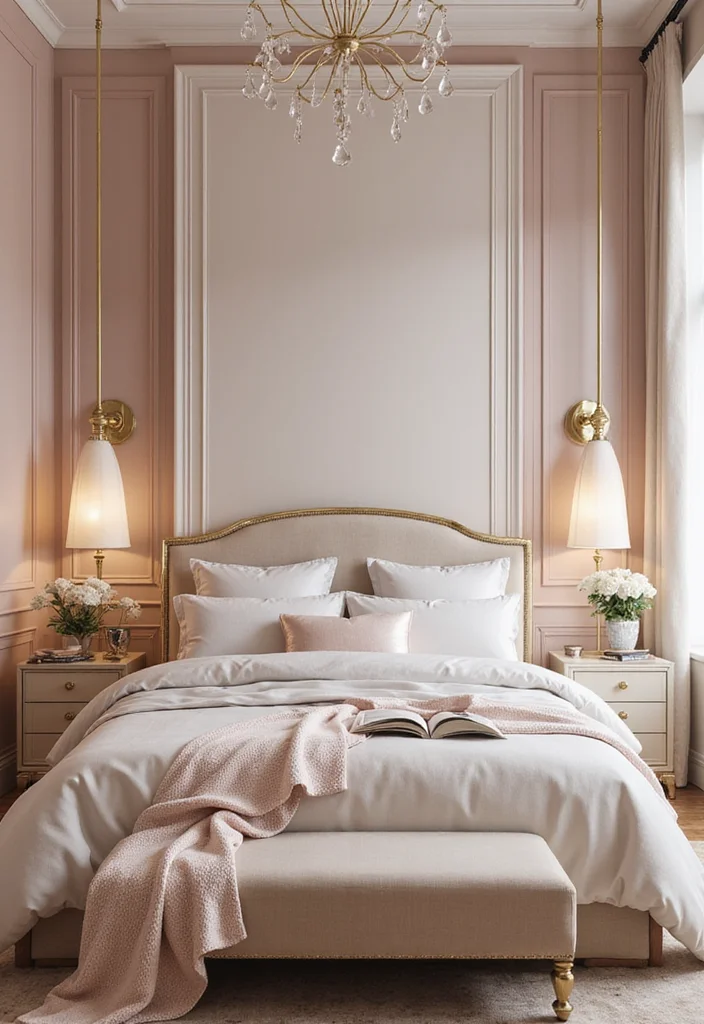 12 Glam Bedroom Ideas for Chic Luxurious Spaces 34 12 Glam Bedroom Ideas for Chic Luxurious Spaces - 4. Chic Color Palettes