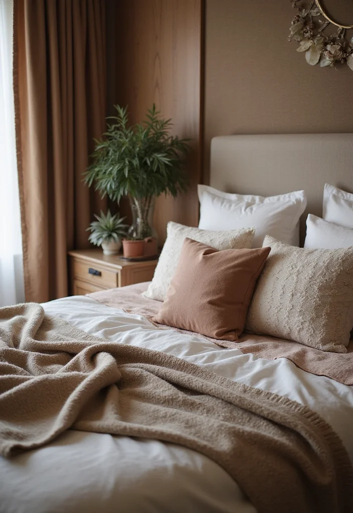 12 Glam Bedroom Ideas for Chic Luxurious Spaces 45 12 Glam Bedroom Ideas for Chic Luxurious Spaces - 5. Upscale Textiles