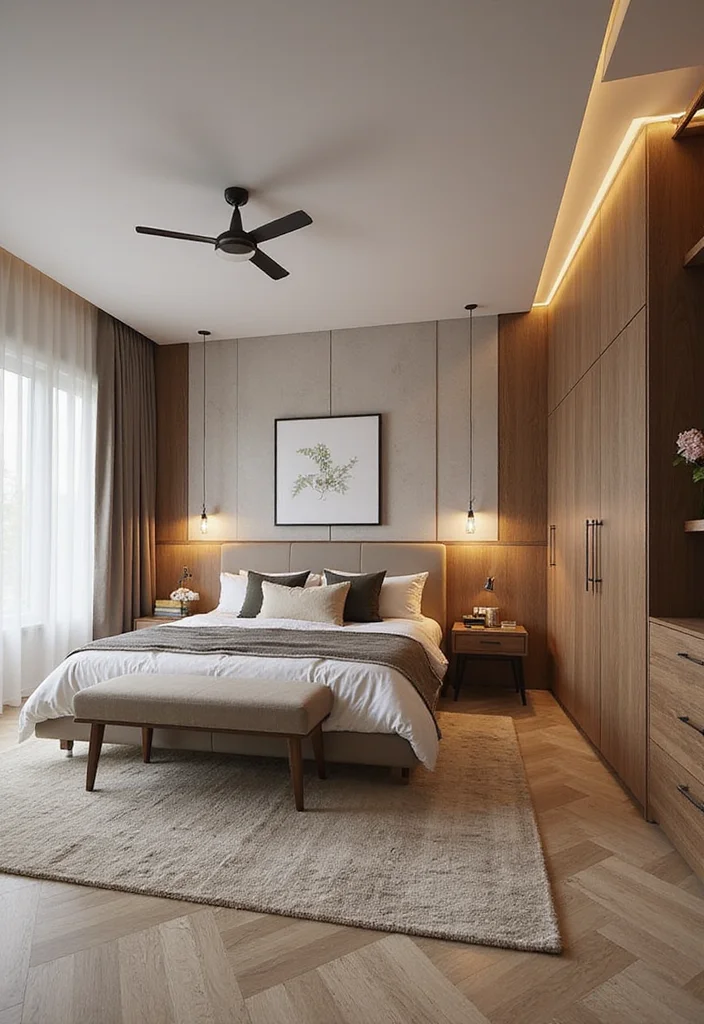 12 Glam Bedroom Ideas for Chic Luxurious Spaces 78 12 Glam Bedroom Ideas for Chic Luxurious Spaces - 8. Elegant Furniture Arrangements