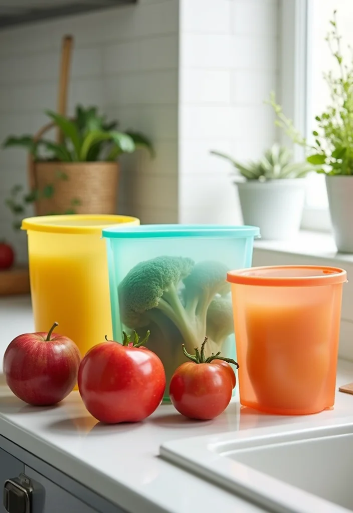 12 Kitchen Accessories Ideas for Easy Everyday Upgrades - 2. Reusable Silicone Storage Bags