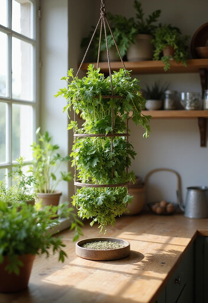12 Kitchen Accessories Ideas for Easy Everyday Upgrades - 4. Herb Drying Rack