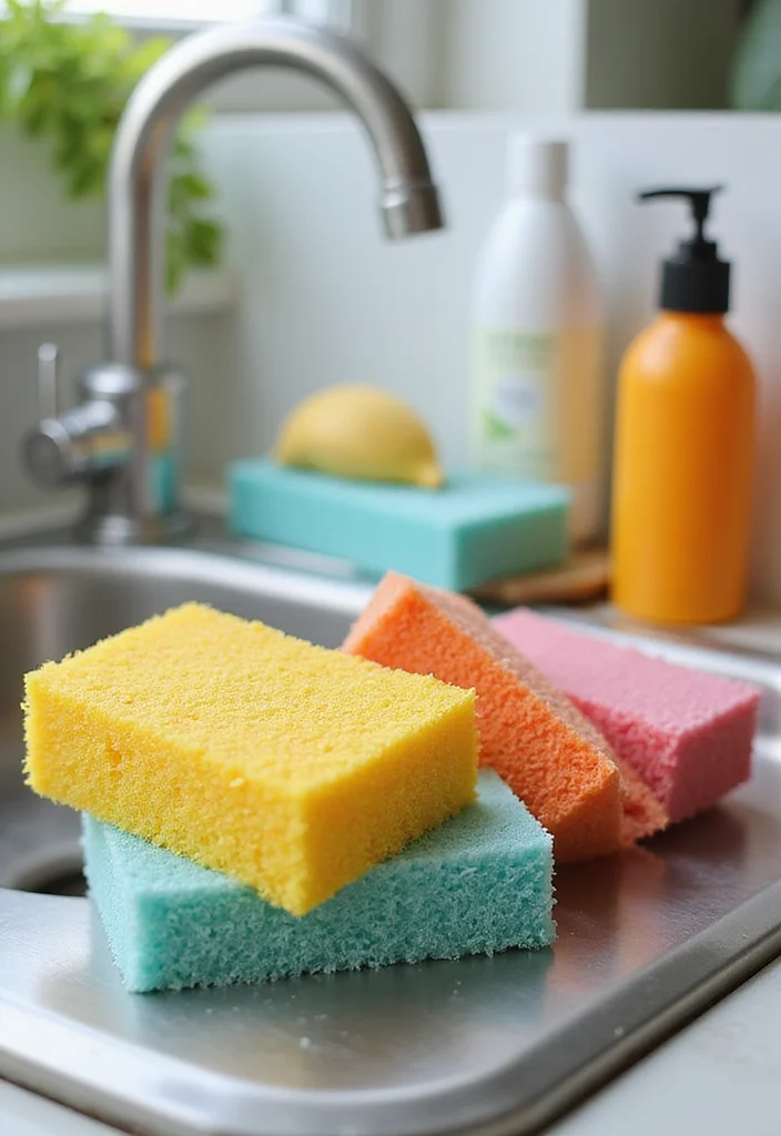 12 Kitchen Accessories Ideas for Easy Everyday Upgrades - 8. Eco-Friendly Sponges