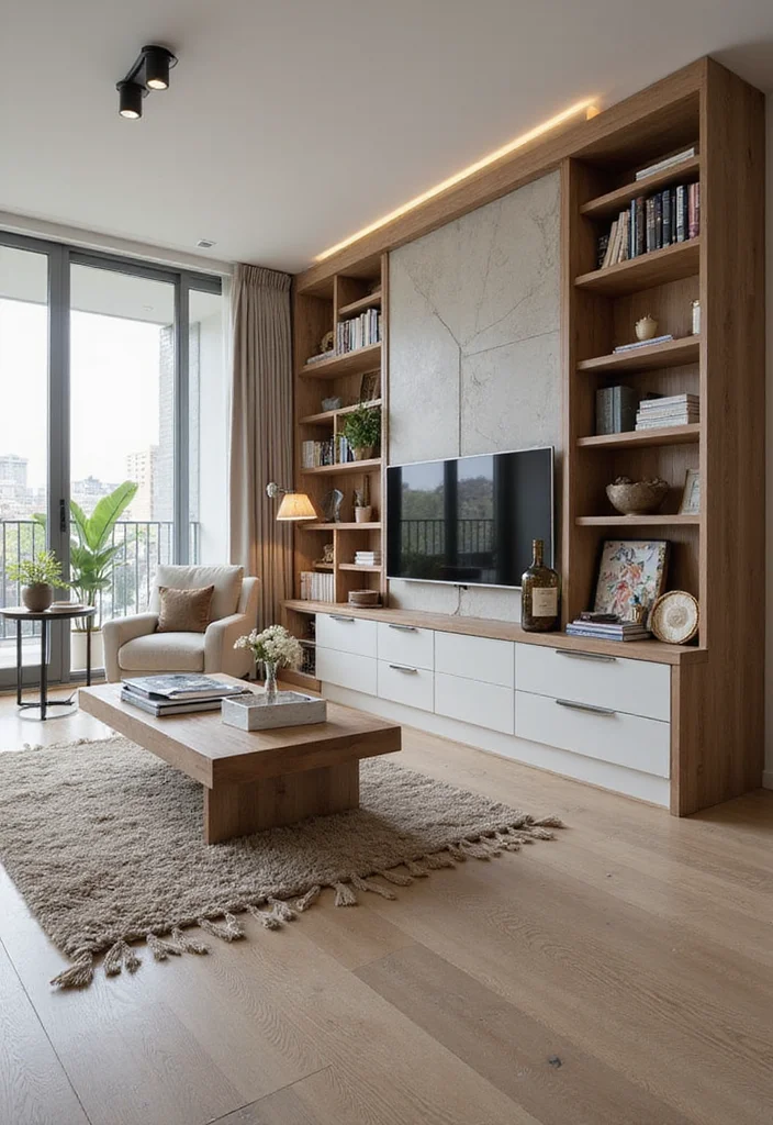 12 Living Room Addition Ideas for More Functional Space - 12. Stylish Room Dividers