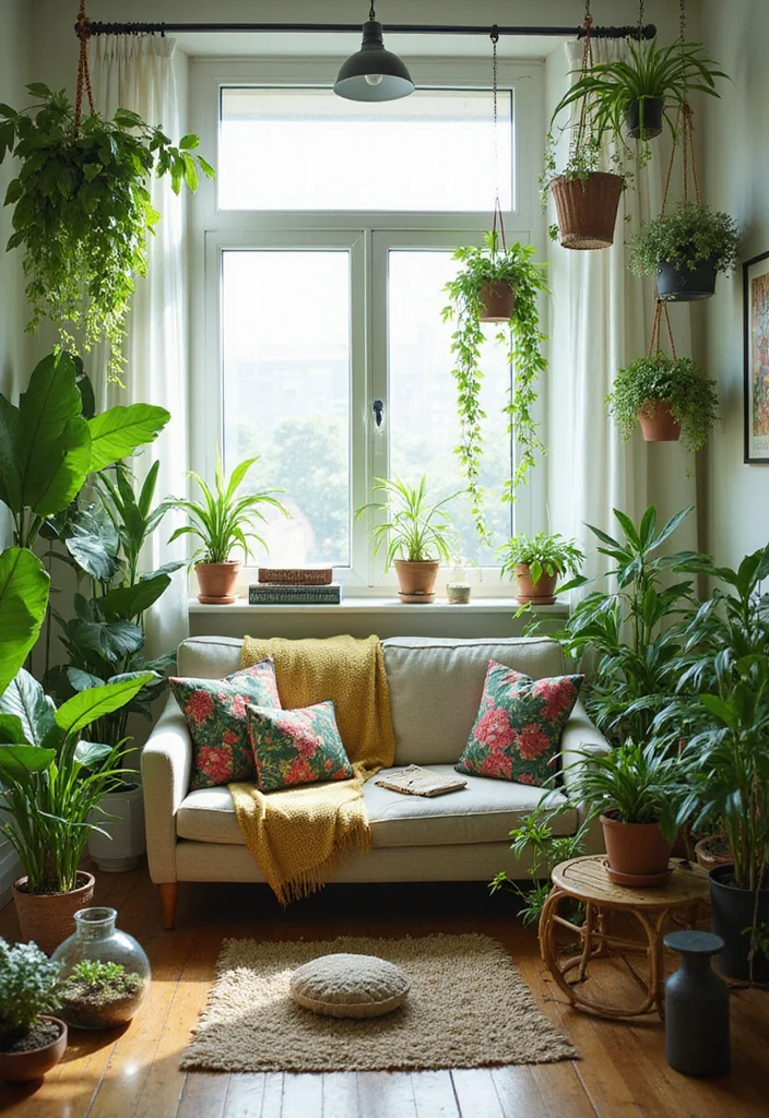 12 Living Room Addition Ideas for More Functional Space - 8. Indoor Plants