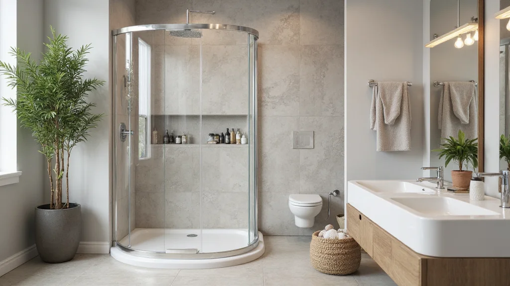 12 Small Bathroom With Corner Shower Ideas for Better Layout
