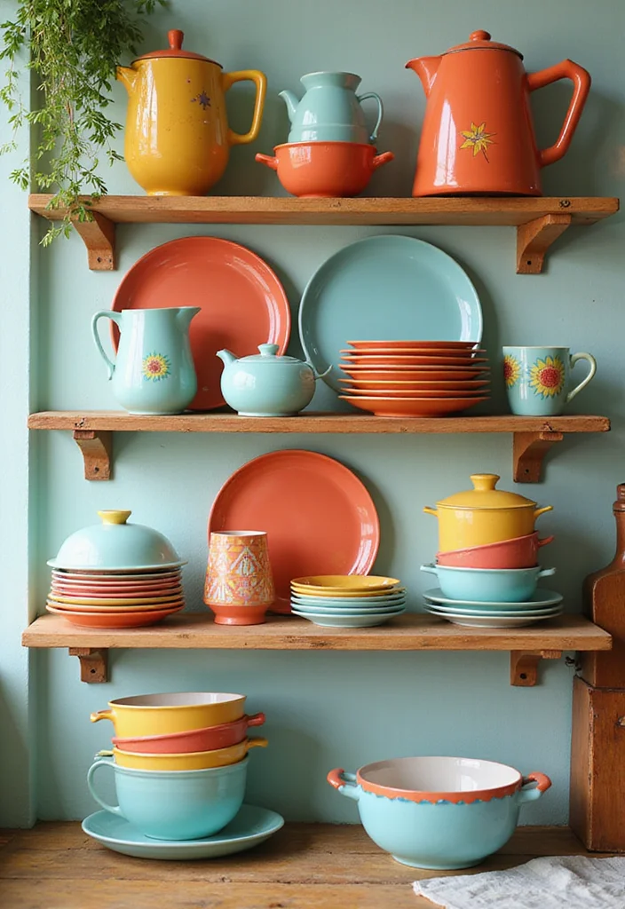 12 Vintage Kitchen Decor Ideas for Charming Retro Style - 3. Fun Retro Kitchen Accessories