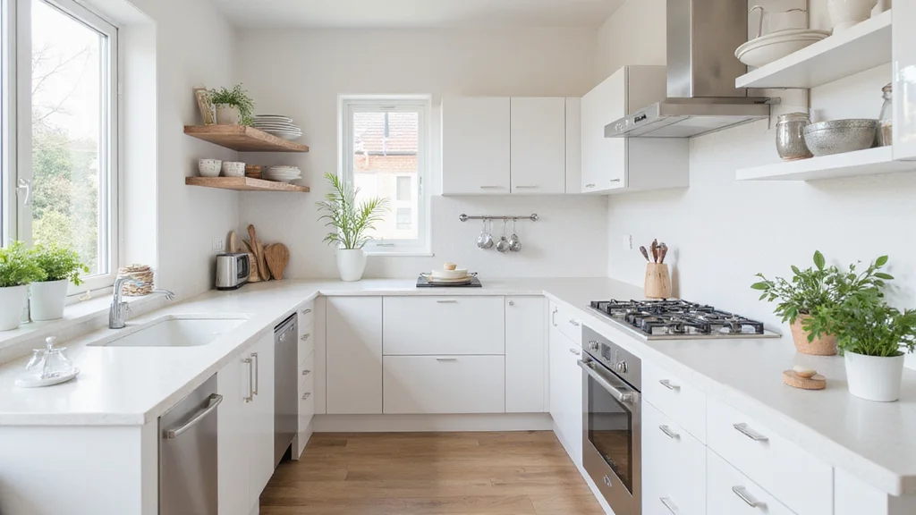 12 White Kitchen Countertop Ideas for Clean Bright Design