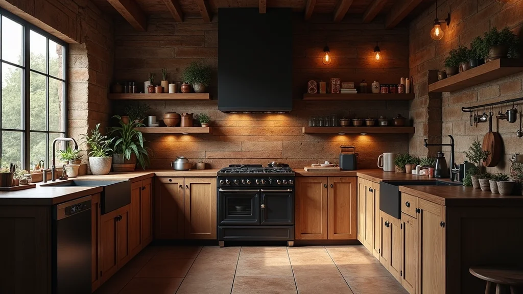 14 Moody Kitchen Ideas for Deep Cozy Atmosphere