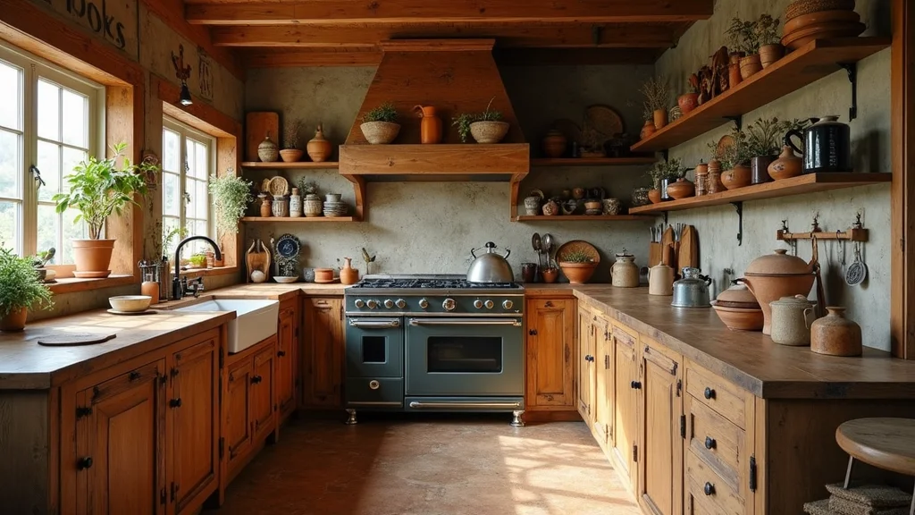 15 Rustic Kitchen Design Ideas for Warm Natural Texture