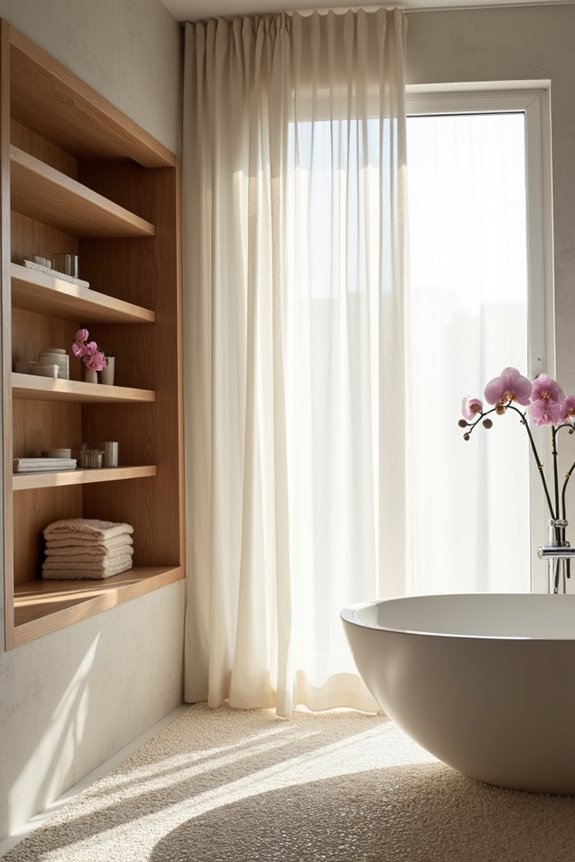bathroom atmosphere reflects inner needs