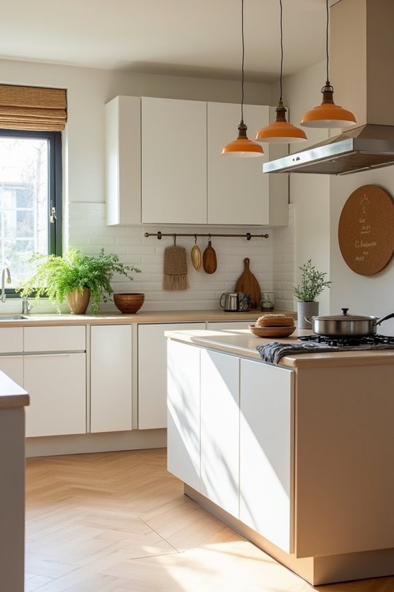budget first focal point anchors cohesive kitchen