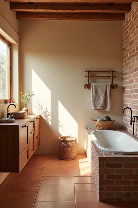 earthy tiles with artisanal cost implications