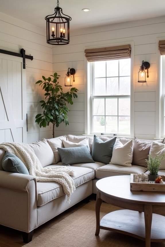 farmhouse lighting transforms rooms beautifully