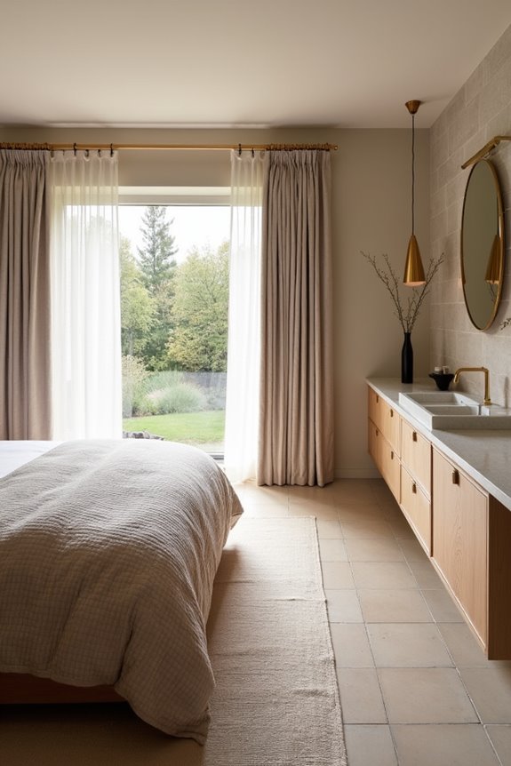 five coordinated styles unify rooms