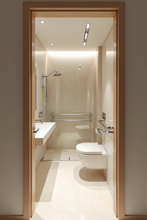 future proof bathroom door sizing considerations