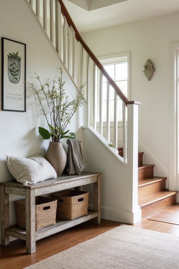 hidden storage rustic baskets unite