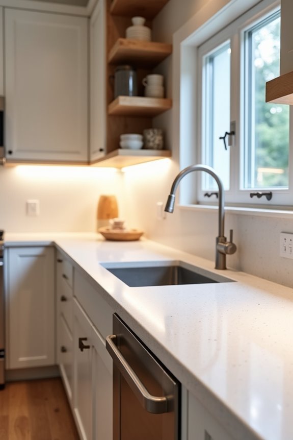 integrated kitchen desk boosts resale value