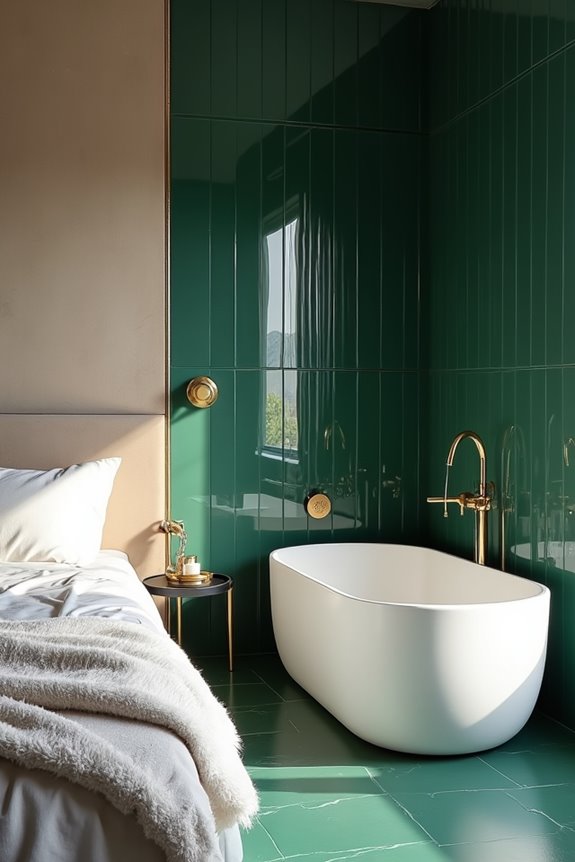 intentional room contrast works