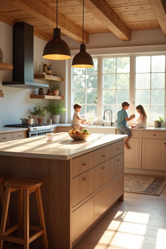 7 Reasons Kitchen Islands Aren't Going Out of Style in 2026 2 kitchen island family hub moments