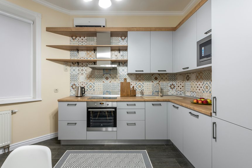 modern efficient kitchen designs