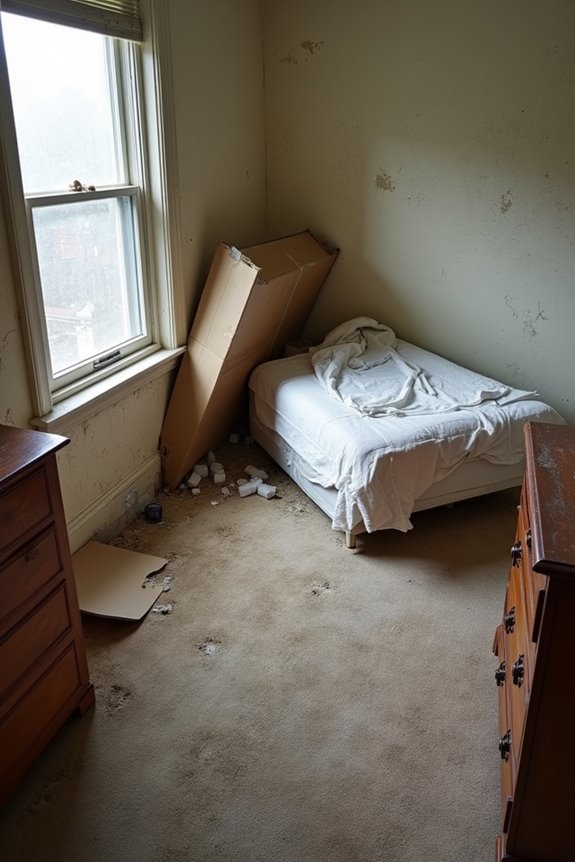 moldy furniture damaged shipments