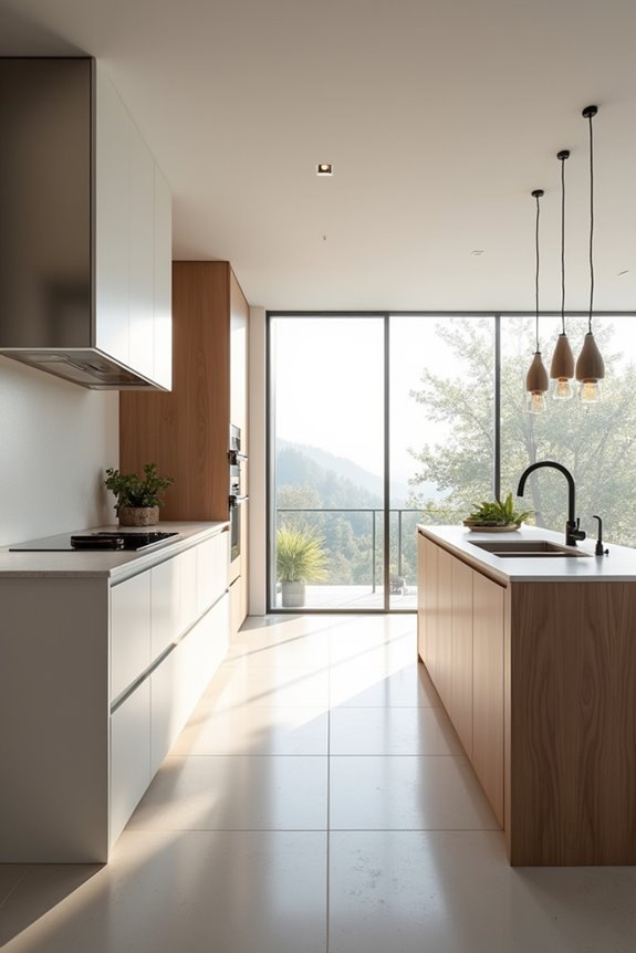 10 Most Efficient Kitchen Designs for Modern Homes 2 open plan kitchen living integration