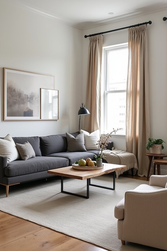 open spaces with cozy corners