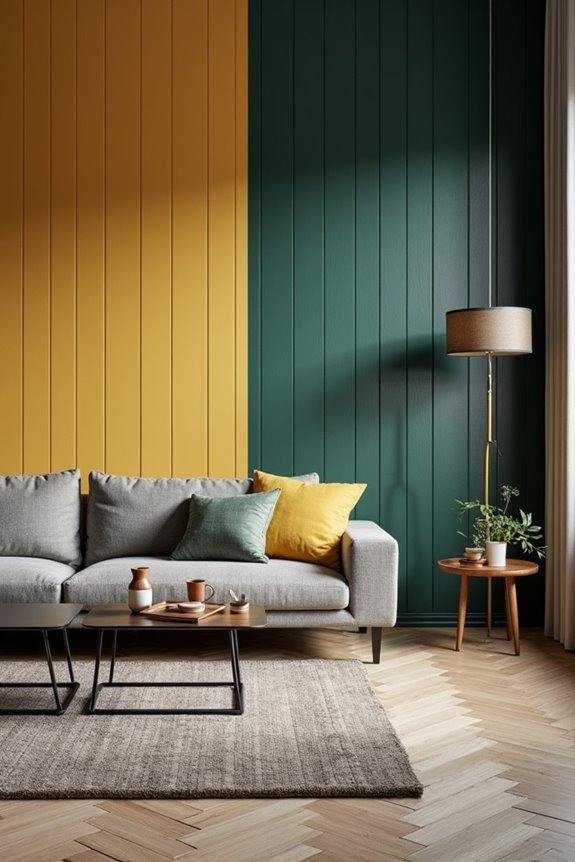 paneling adds texture grandeur contrast