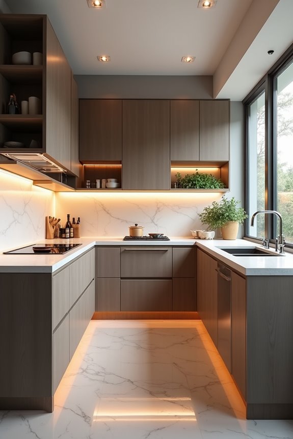 10 Most Efficient Kitchen Designs for Modern Homes 4 workflow zones for efficient cooking